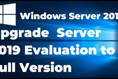 Windows 2019 EVAL to STANDARD geçiş çözümü