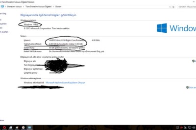 Kullanılabilir Ram Miktarı Sorunu Windows 7 8 10